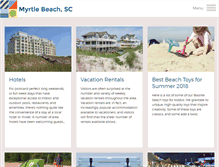 Tablet Screenshot of myrtlebeach-sc.com